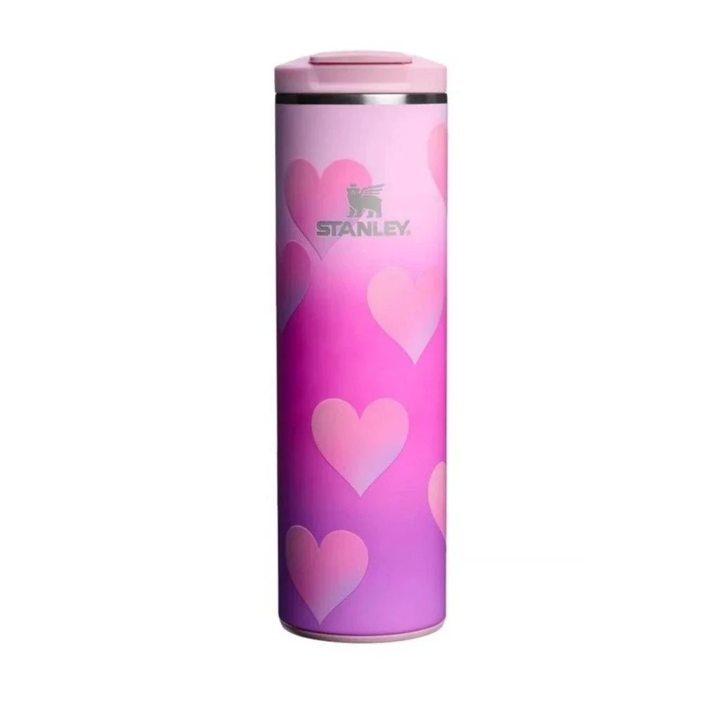 Stanley Valentines Day‎ 16 Oz Stainless Steel Aero Light Transit Bottle Pink - Picture 4 of 4